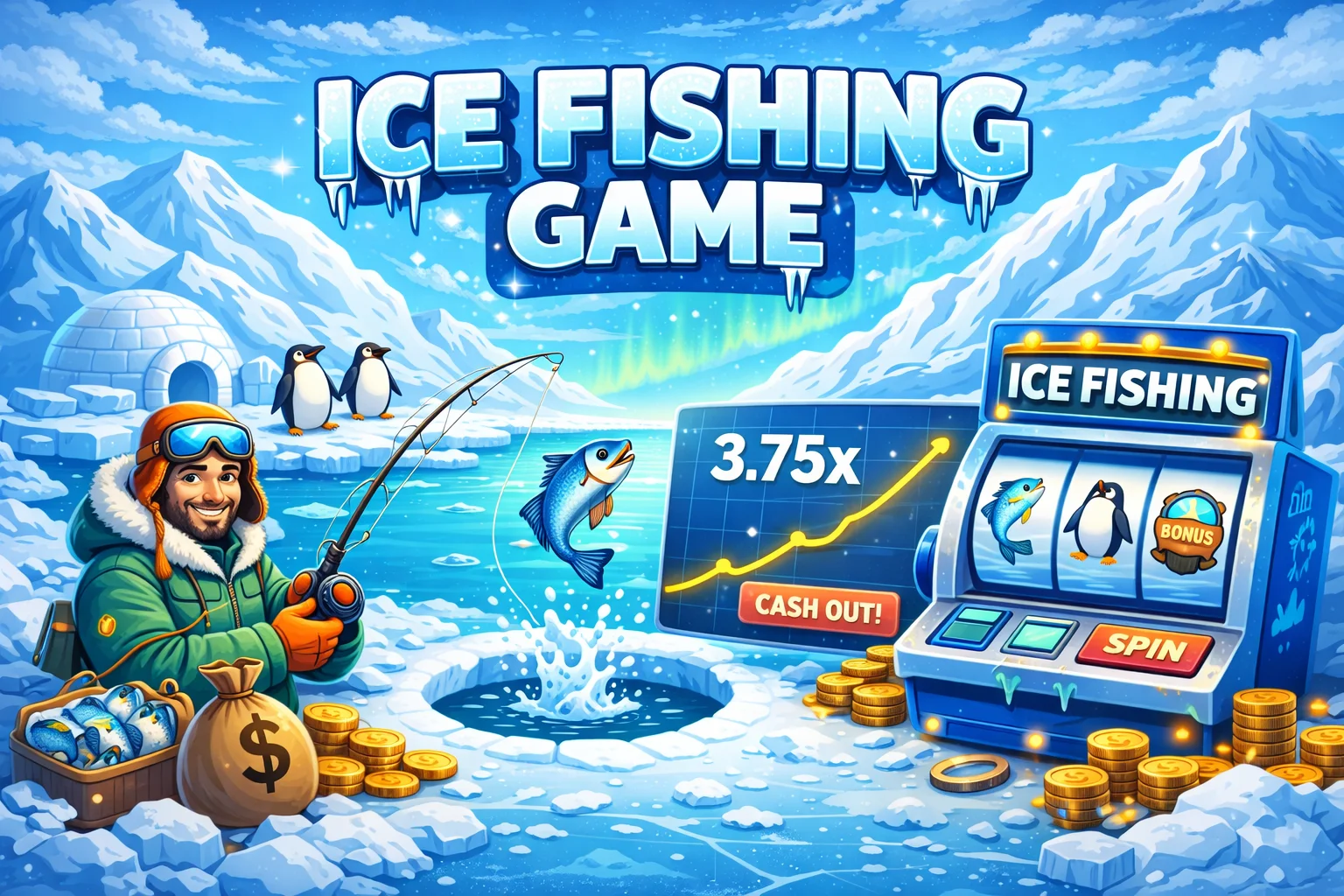 Ice fishing stake – vysvetlenie stávok