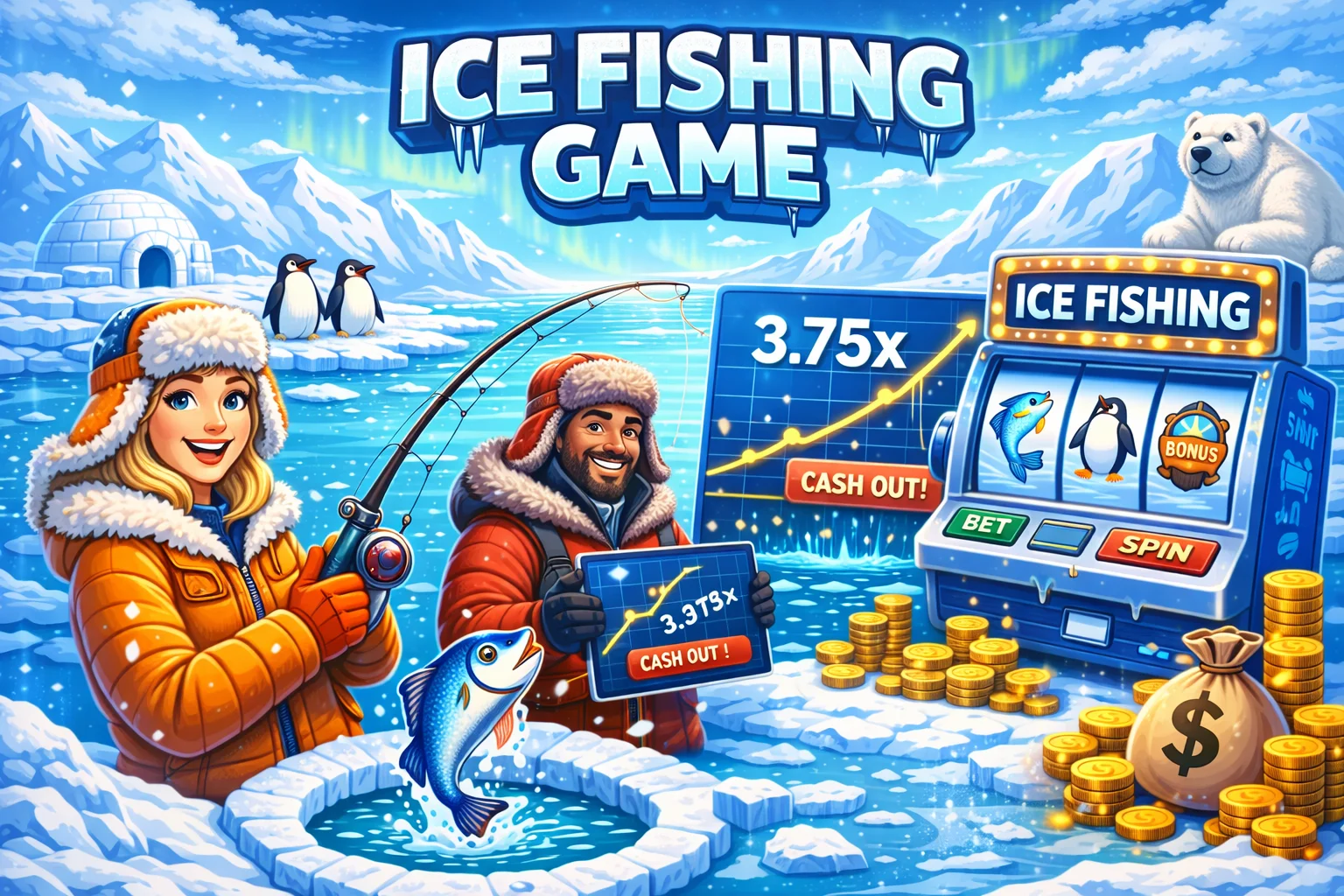 Ice fishing game online – pre koho je táto hra vhodná